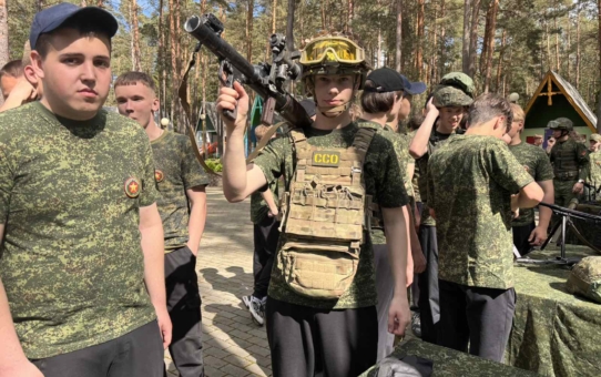 Учебно-полевые сборы в палаточном лагере "Юный армеец"