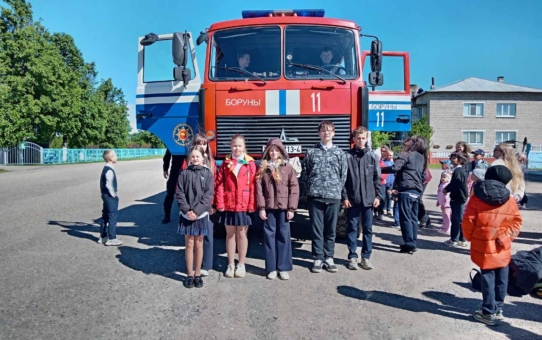 Практическое обучение правилам пожарной безопасности с участием начальника и сотрудников ПАСП-11
